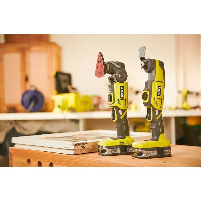 Ryobi ONE+ Multiherramienta de batería R18MT3-0 - 18 V, Iones de litio, Sin batería