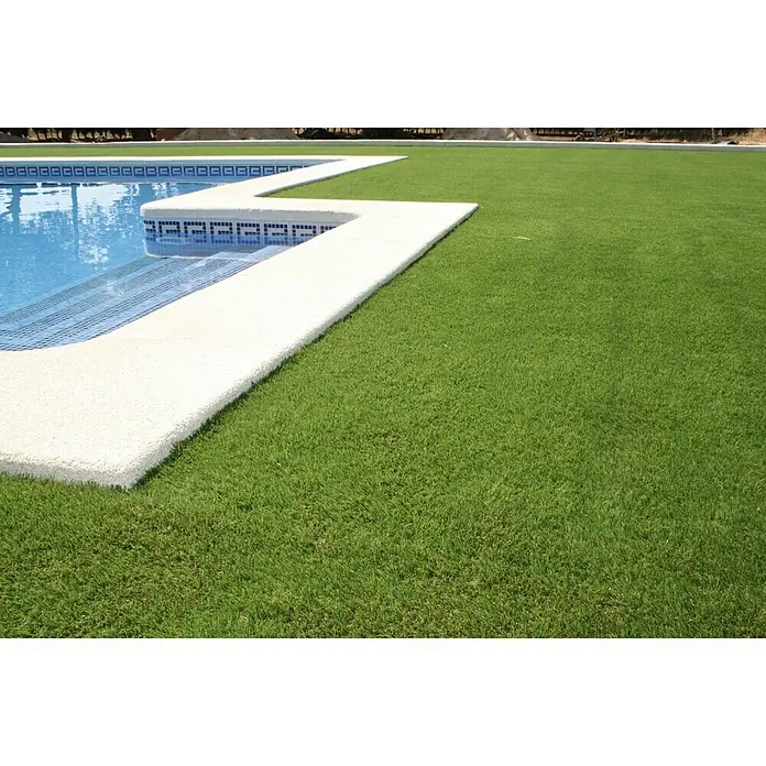 Césped artificial Brasil - L x An: 5 x 1 m, Verde/Amarillo
