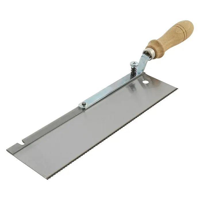 Wolfcraft Sierra de mano 6925000 - Longitud de hoja: 250 mm, Ámbito de uso: Laminados y suelos de madera