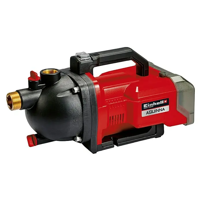 Einhell Power X-Change Bomba de agua para jardín de batería Aquinna - Sin batería, Capacidad de bombeo máx.: 3.000 l/h