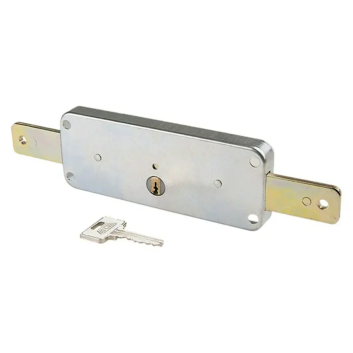 MCM Cerradura para persianas - L x An x Al: 24,35 x 5,9 x 1,5 cm, Zincado, Apto para: Persiana