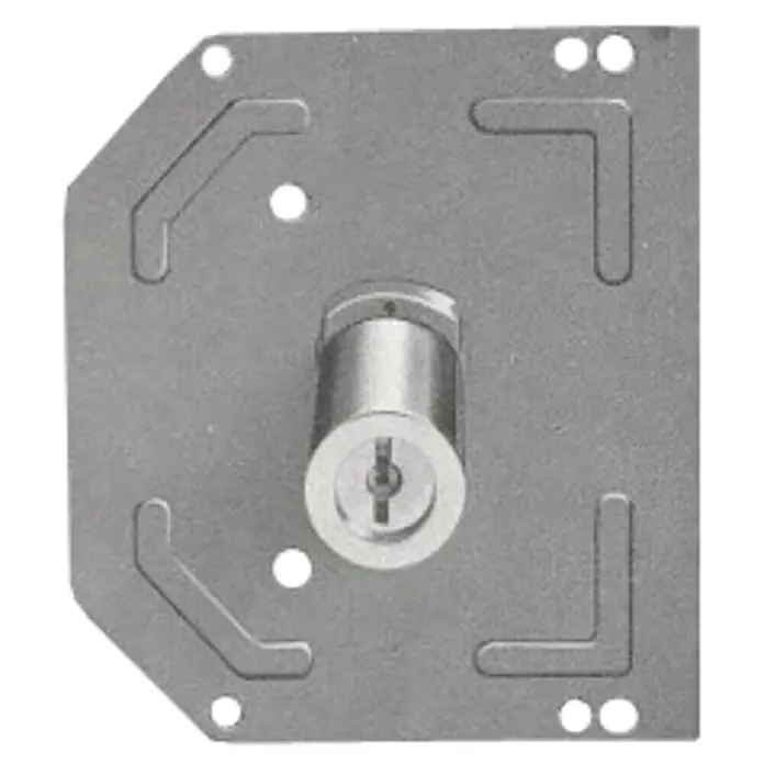 Tover Cilindro de recambio T1 - L x An x Al: 50 x 126 x 124 mm, DIN-derecha, Cromado
