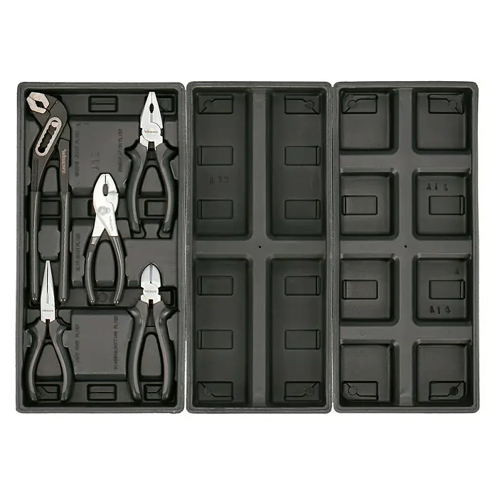 Wisent Werkstattwagen WW 5000 - L x B x H: 77,5 x 47 x 97,5 cm, Mit Werkzeug, Anzahl Schubladen: 7 Stk.
