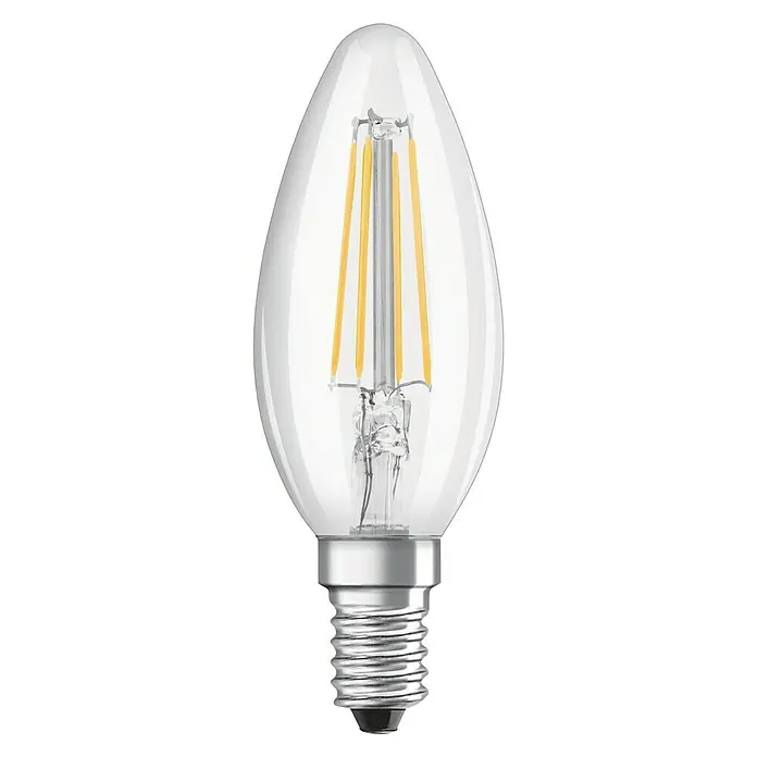 Osram Star LED žarulja - E14, 4 W, B35, 470 lm, 2 kom - Pogled sprijeda