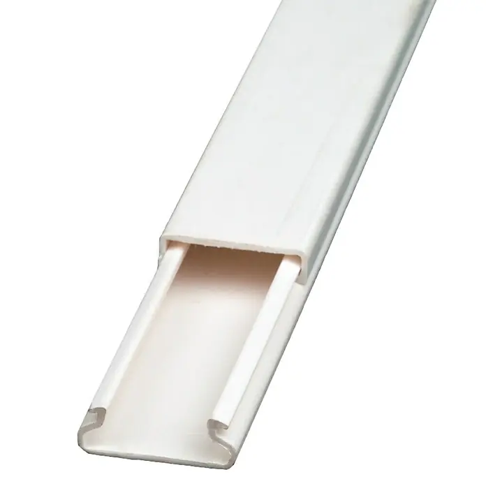Kabelkanal - L x B x H: 2 m x 20 mm x 10 mm, Weiß