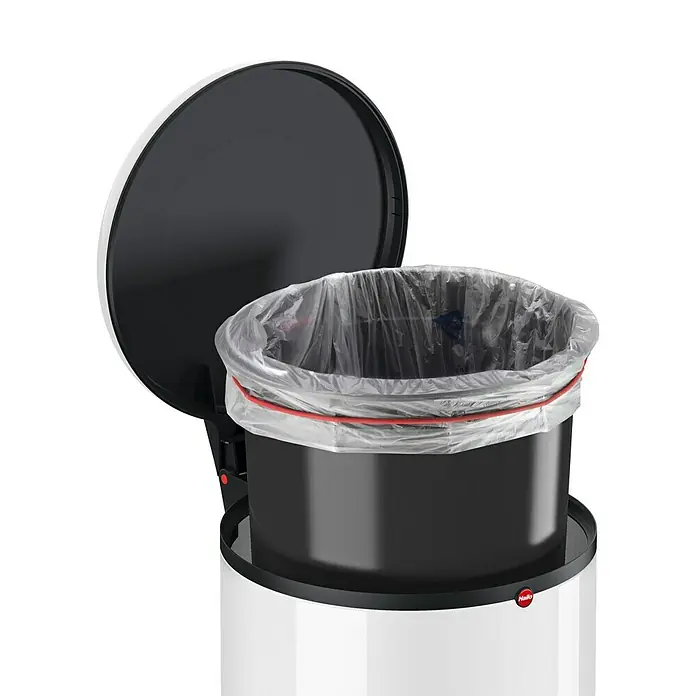 Hailo Mülleimer HarmonyDesign - M, Weiß, 12 l - Anwendungsbeispiel