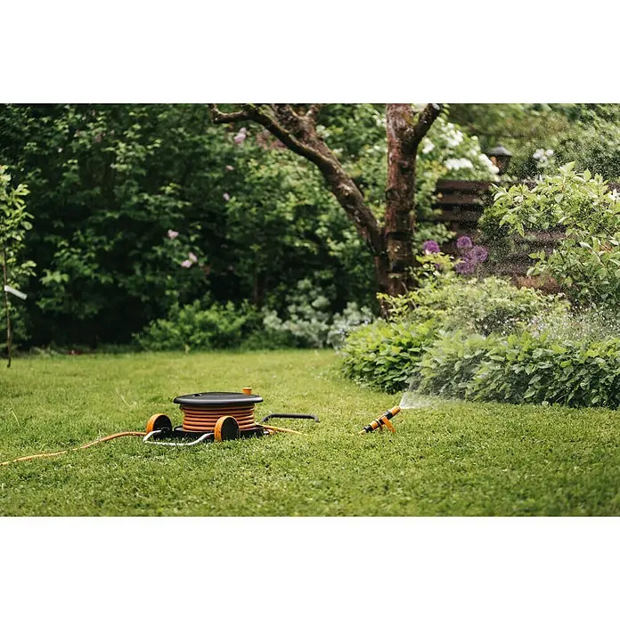 Fiskars Schlauchwagen Waterwheel - Kunststoff, 20 m, 13 mm (½″)