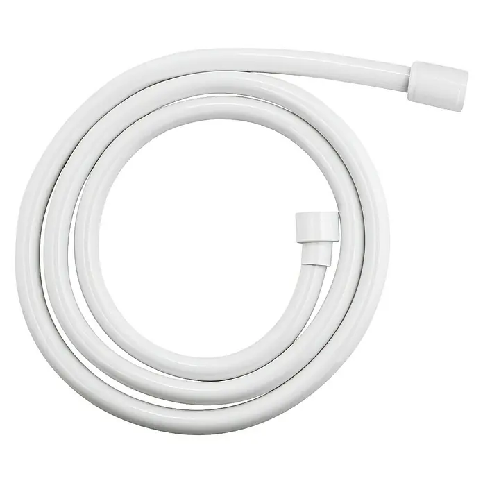 Grohe Brauseschlauch Relexaflex - Länge: 150 cm, ½″, Kunststoff, Weiß - Vorderansicht