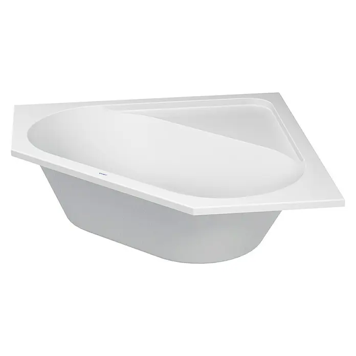 Duravit D-Code Eckbadewanne - 140 x 140 cm, Sanitäracryl, Weiß - Vorderansicht
