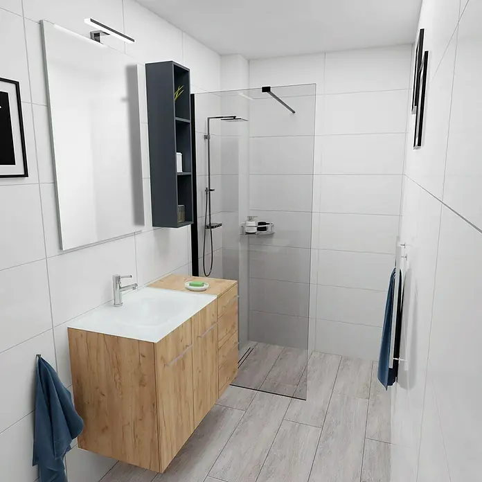 Camargue Espacio Badmöbel-Set H26 - 90 cm, Doce - Stimmungsaufnahme