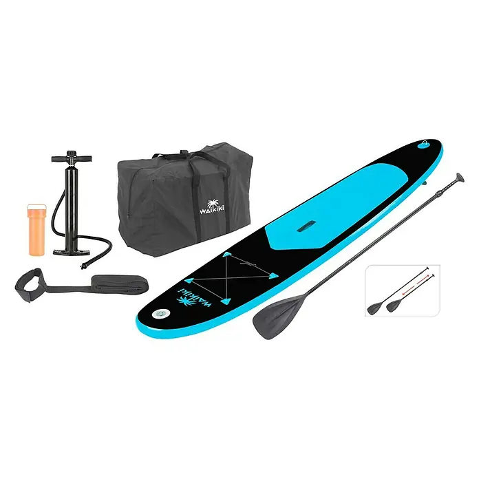 Paddle surf Waikiki - L x An x Al: 285 x 71 x 10 cm, Carga útil: 100 kg, Hinchable
