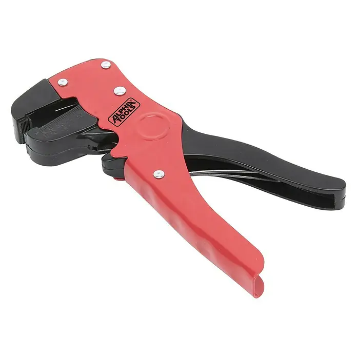 Alpha Tools Kliješta za skidanje izolacije - Prikladno za: Poprečni presjek kabela 0,2 – 4 mm² - Pogled sprijeda