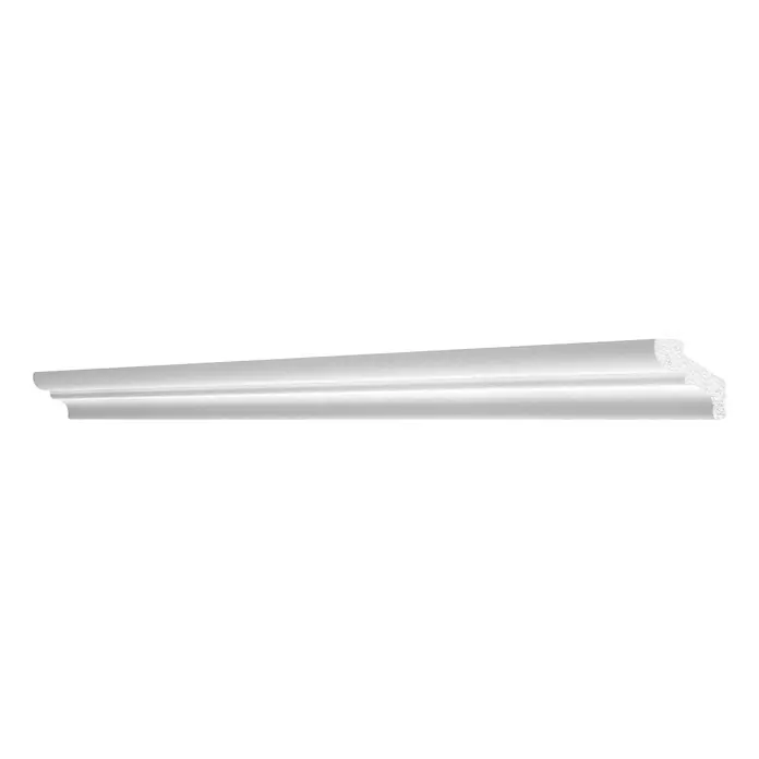 Decosa Ukrasna lajsna od stiropora K 35 - D x Š x V: 1,5 m x 35 mm x 32 mm, Polistirol XPS - Pogled sprijeda