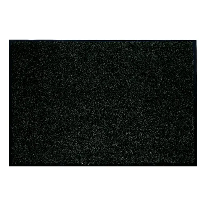 Astra Schmutzfangmatte Diamant - Uni, Schwarz, 60 x 80 cm, Material Nutzschicht: 100 % Polyamid - Ansicht von oben