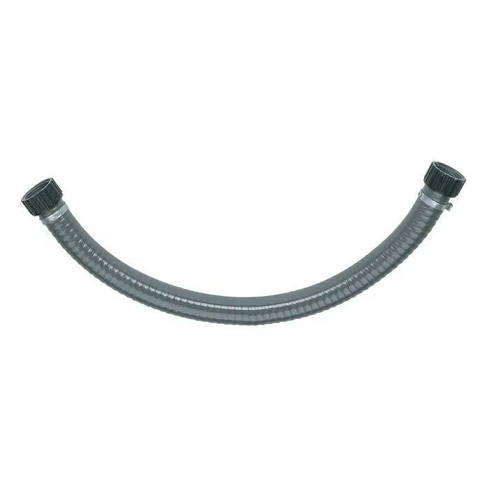 Gardena Schlagbrunnen-Saugschlauch - Länge: 50 cm, Durchmesser: 25 mm, Innengewinde: 33,3 mm (G 1″) - Vorderansicht