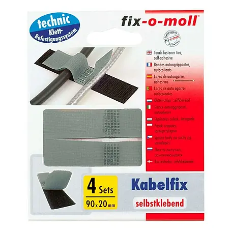 Fix-o-moll  Klittenbandstrips