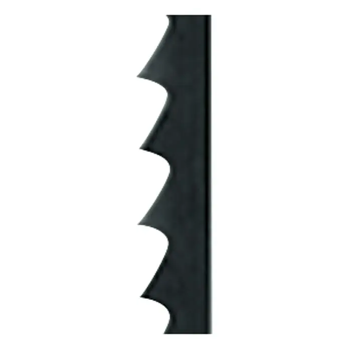 Scheppach Stiftsägeblätter - 135 x 3 x 0,5 mm, 10 Zähne/Zoll, Gesamtstückzahl: 6 Stk. - Detailaufnahme