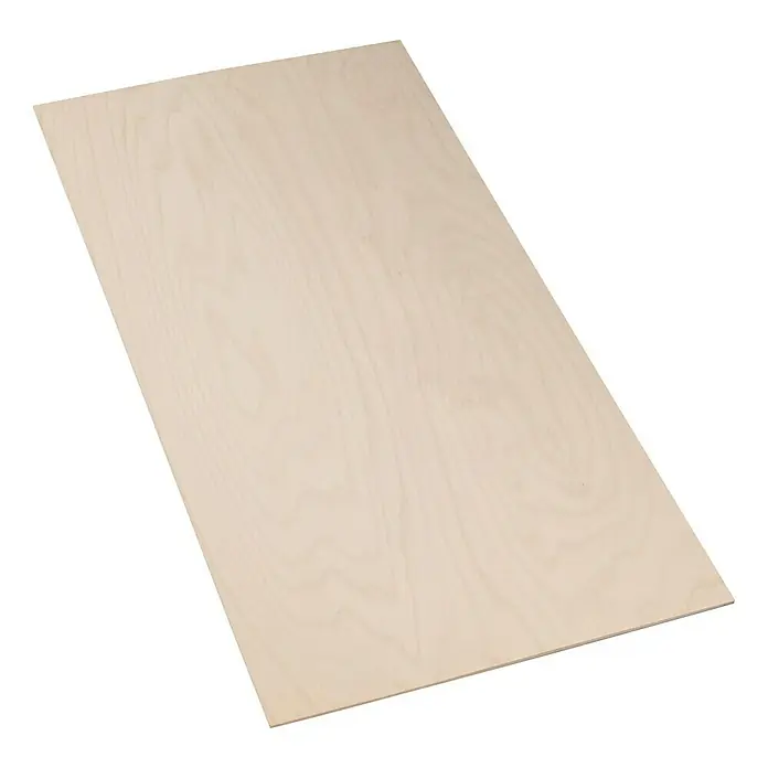 Sperrholzplatte Fixmaß - Buche, 1.200 x 600 x 6 mm