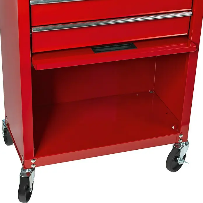 Werkstattwagen WW-09 - L x B x H: 33 x 61,6 x 109,8 cm, Anzahl Schubladen: 8 Stk., Ohne Werkzeug