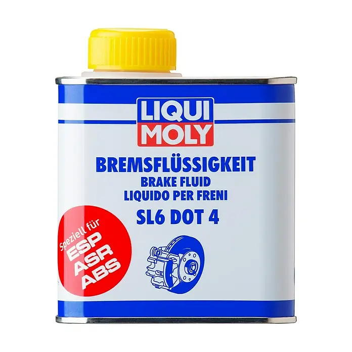 Liqui Moly Bremsflüssigkeit DOT 4 - 500 ml - Vorderansicht
