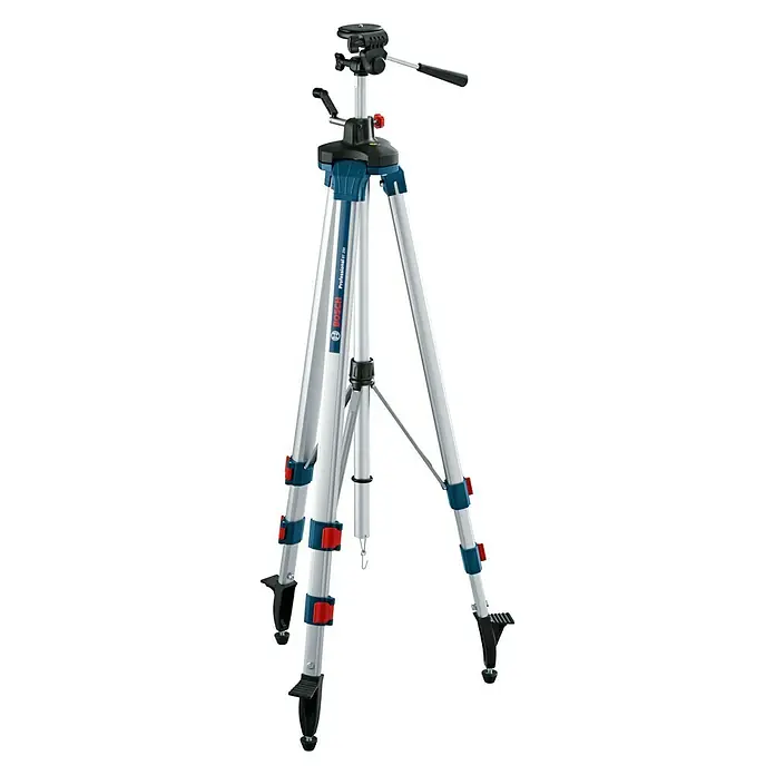 Bosch Professional Stativ BT 250 - Höhenverstellung: 97,5 - 250 cm, Stativ-Gewinde: ¼″ - Vorderansicht