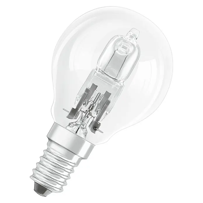 Voltolux Halogenstab - 30 W, E14, 2 Stk., Warmweiß, Form: Tropfen