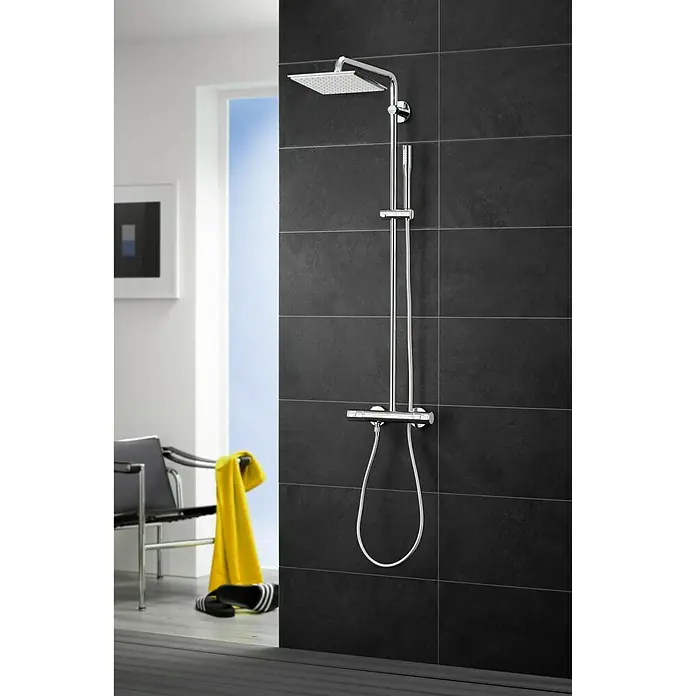 Grohe Sustav tuš garniture Vitalio Joy XXL - Razmak provrta: 101,6 cm, Broj vrsta mlaza: 1 Kom., Krom