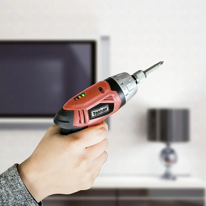 Toolson Akumulatorski odvijač PRO-AS 360 - 3,6 V, Litij-ionska, 1,5 Ah, 1 baterija, 200 okr/min - Pogled sprijeda