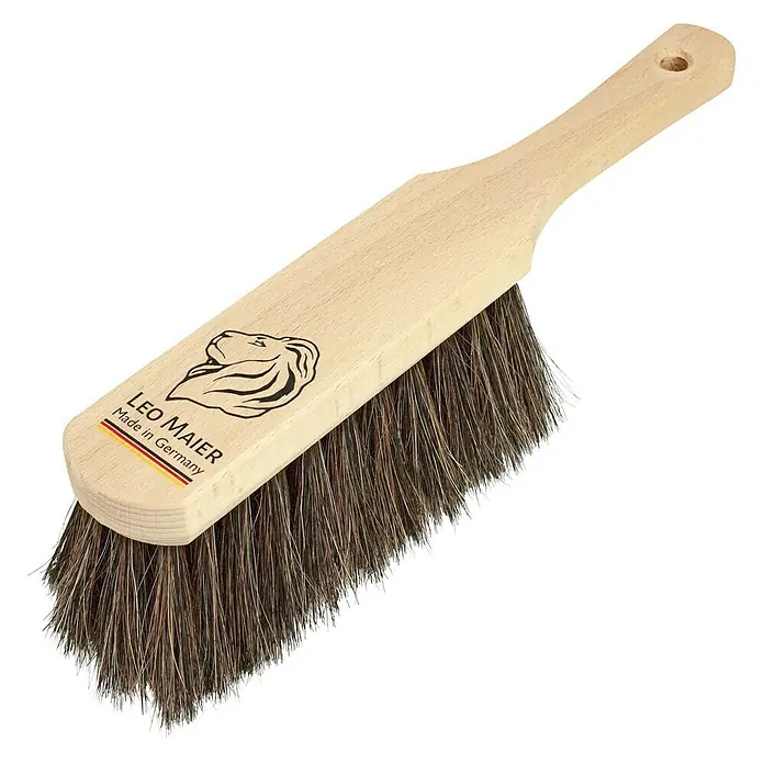 Handfeger - Material Borsten: Naturhaar, Material Griff: Holz
