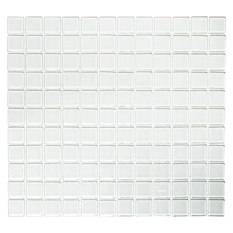 Mosaikfliese Quadrat Crystal Uni CM 4040