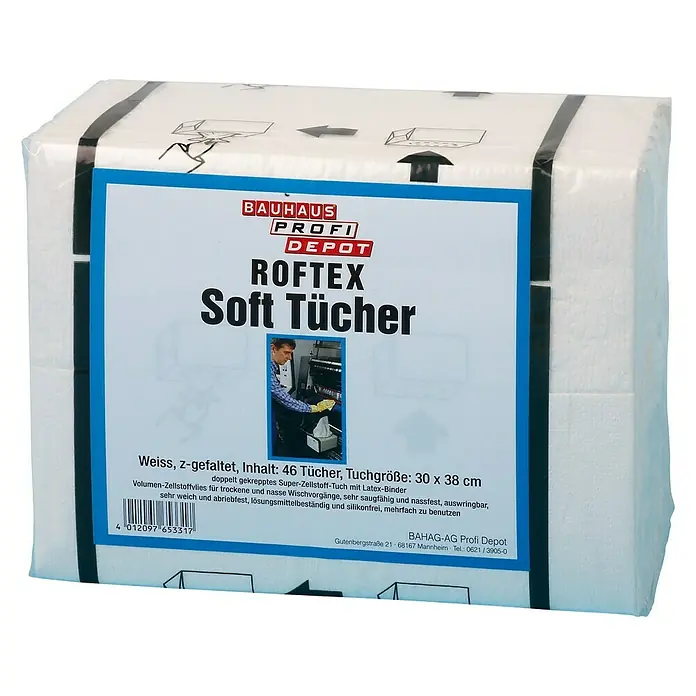 Profi Depot Tücher Rofex Soft - 30 x 38 cm, 46 Stk. - Vorderansicht