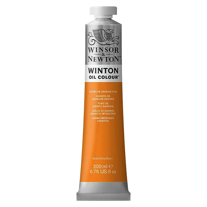 Winsor & Newton Winton Uljana boja - Kadmij narančasto, 200 ml, Tuba - Pogled sprijeda