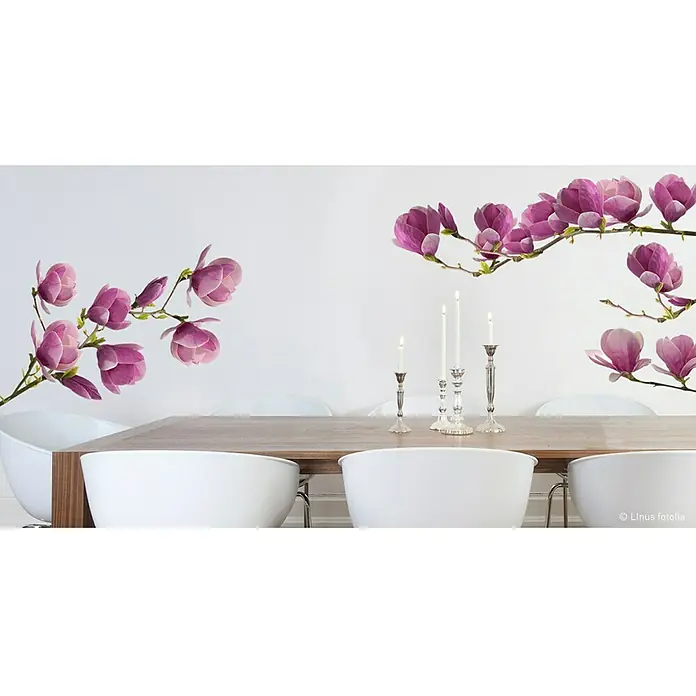 Wandtattoo - Magnolien - Stimmungsaufnahme