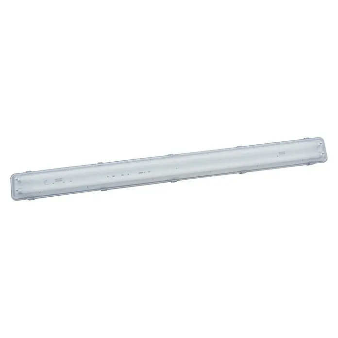 Voltolux Feuchtraumleuchte - 2 x 36 W, Länge: 126,5 cm, IP65 - Vorderansicht