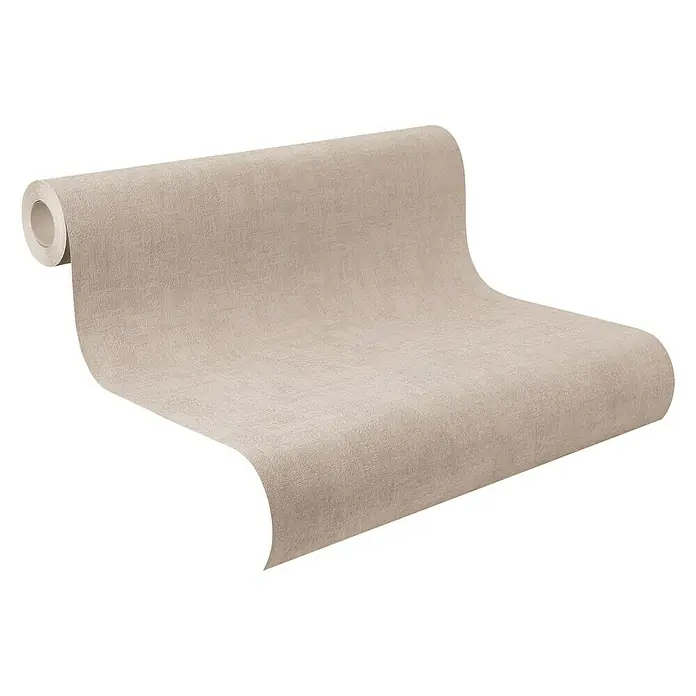 Rasch Vliestapete - Sand, Lebendige Struktur, Uni, 10,05 x 0,53 m