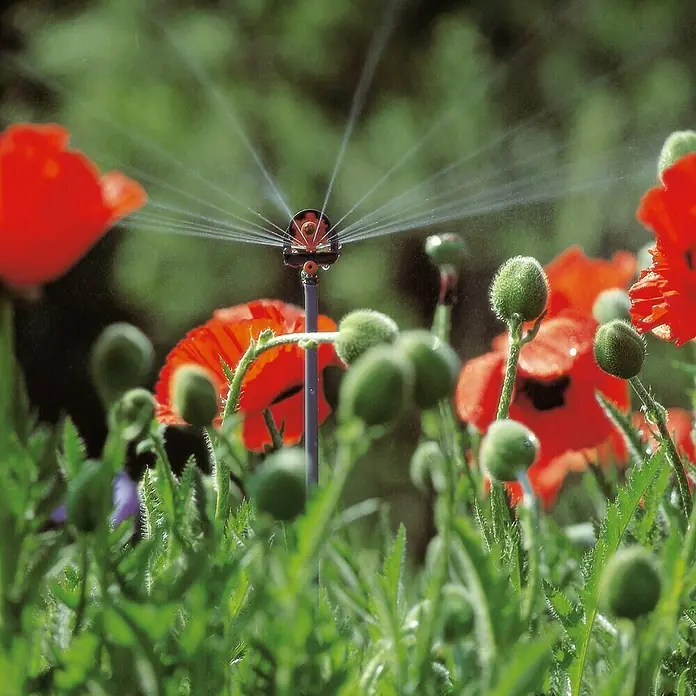 Gardena Micro-Drip Mlaznica za raspršivanje za 6 površina - 2 Kom., Promjer: 4,6 mm - Proizvod u upotrebi