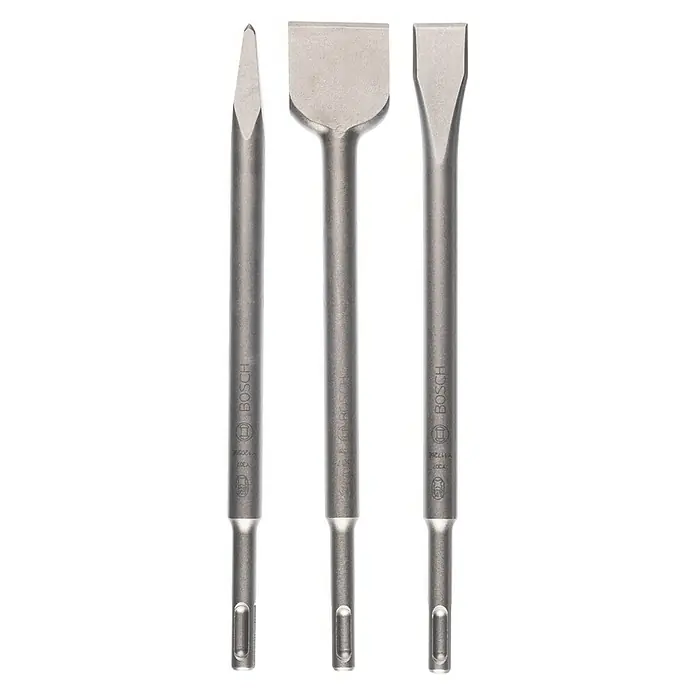 Bosch Set dlijeta - SDS Plus, 3 -dij. - Pogled sprijeda