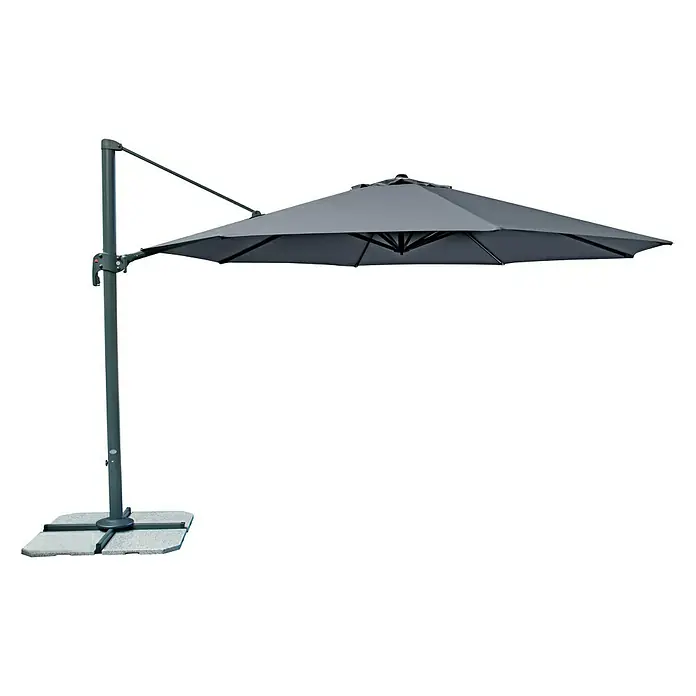 Derby Ravenna Pendelschirm Ravenna - Anthrazit, Durchmesser: 392 cm