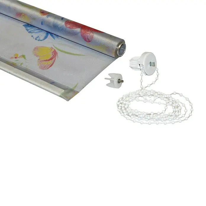 Eco-Dur Ersatzvorhang - Passend für: Eco-Dur Duschrollo deluxe, Butterfly, Bunt - Detailaufnahme