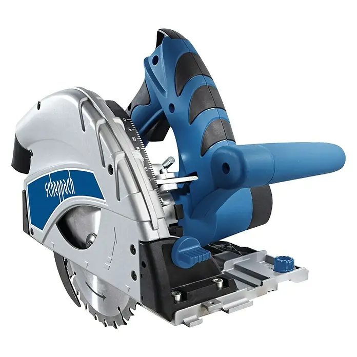 Scheppach Komplet uranjajuće pile PL 55 Special Edition - 1.200 W, List pile: Ø 160 mm, 5.500 okr/min - Pogled s lijeve strane