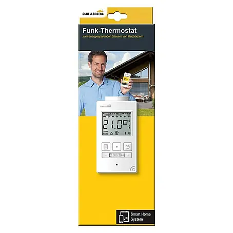 Schellenberg Smart Home Funk-Heizkörperthermostat