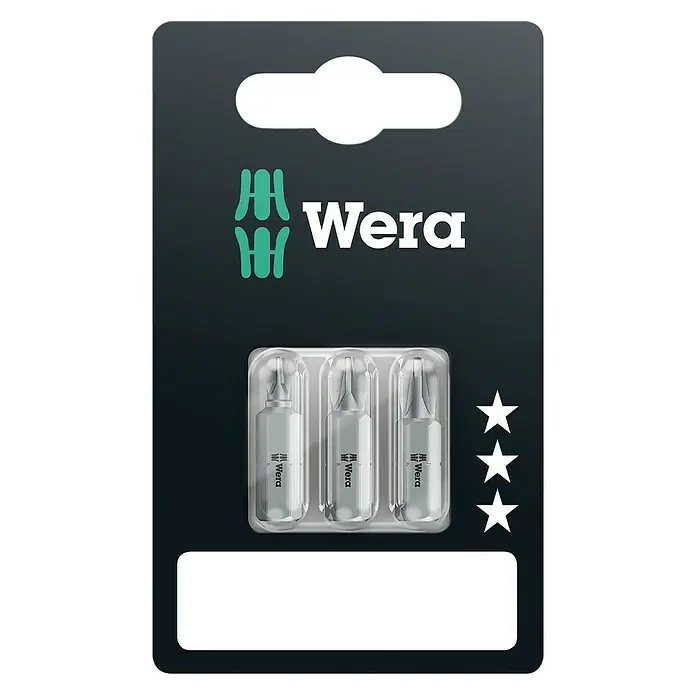 Wera Classic Bit-Satz 851/Z - 3 -tlg. - Vorderansicht