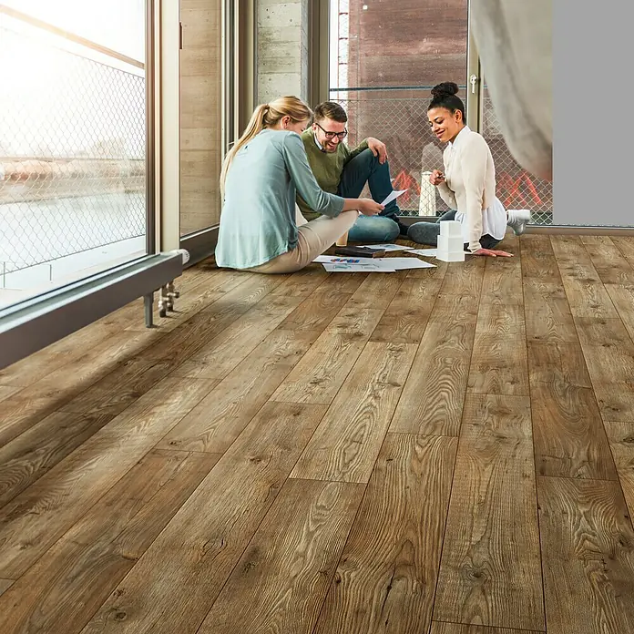 MyStyle MyDream Laminat Witches Wood - 1.285 x 192 x 14 mm, Landhausdiele - Stimmungsaufnahme
