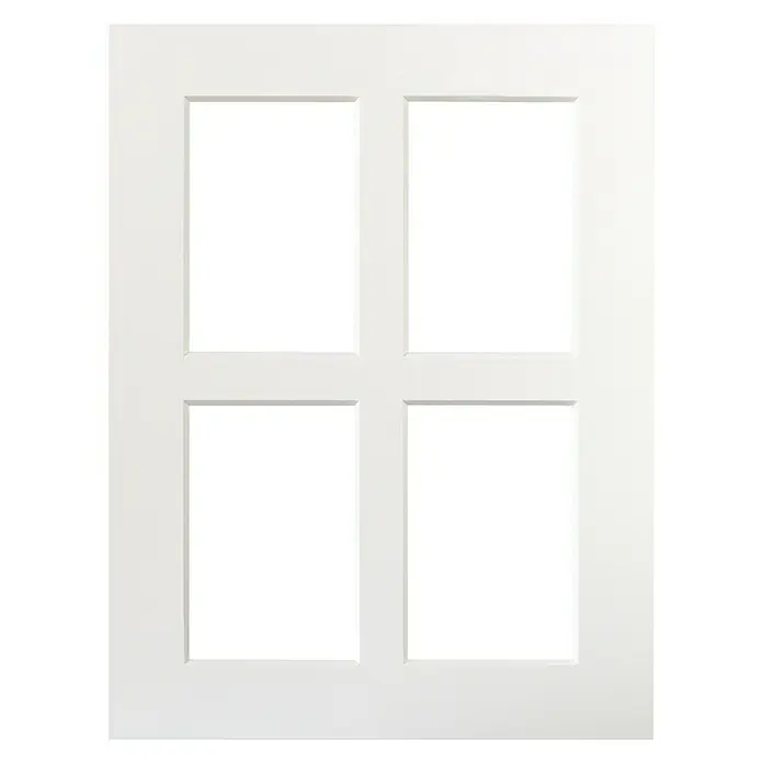 Nielsen Paspartu - Antički bijele boje, D x Š: 40 x 30 cm, Format slike: 10 x 15 cm - Pogled sprijeda