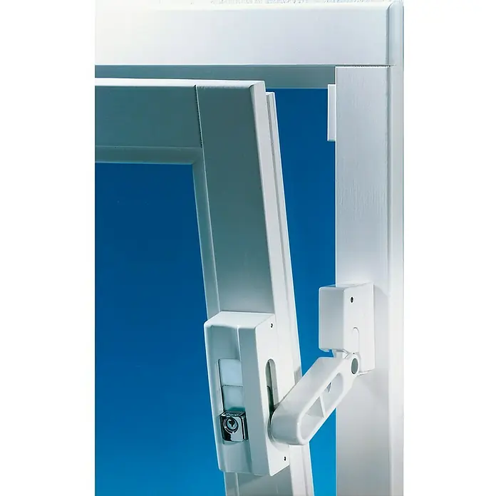Burg-Wächter Türsicherung Blocksafe BS 2 - B x H: 74 x 164 mm, Universell einsetzbar, Sperrbügel - Anwendungsbeispiel