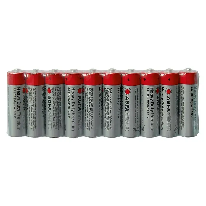 Batterie Heavy Duty AA - Mignon AA, Zink-Kohle, 1,5 V