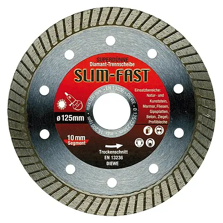 Diewe  Diamant-Trennscheibe Slim Fast