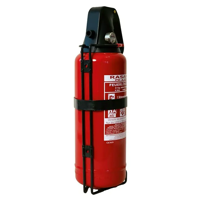 Rasant Feuerlöscher - 2 kg, Löschmittel: Pulver