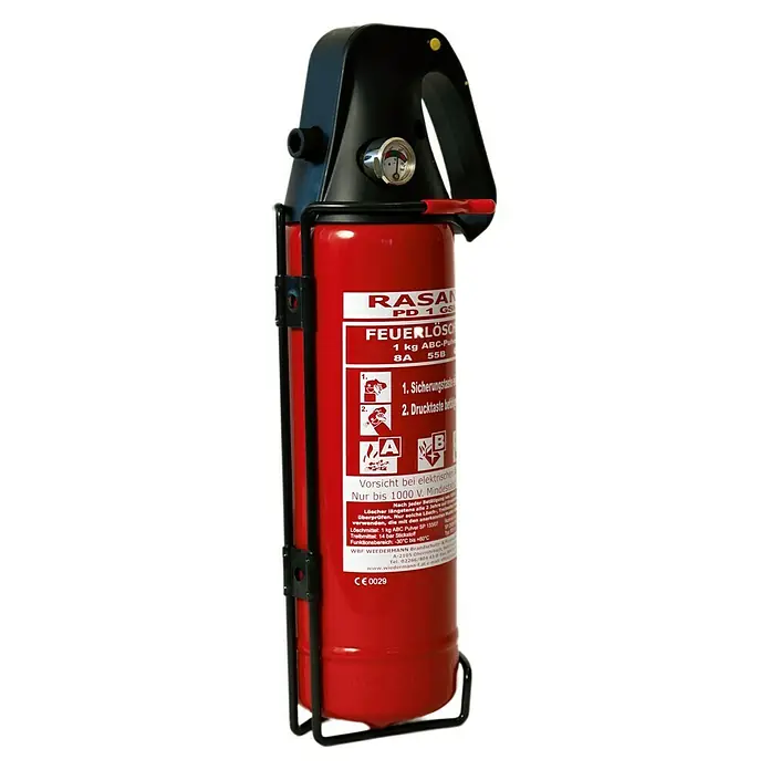 Rasant Feuerlöscher - 1 kg, Löschmittel: Pulver