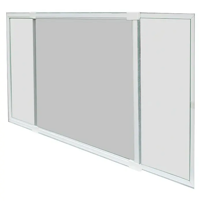 Schellenberg Insect Stop Insektenschutz-Teleskopvorhang - B x H: 75 x 50 cm, Farbe Gewebe: Anthrazit, Fenster